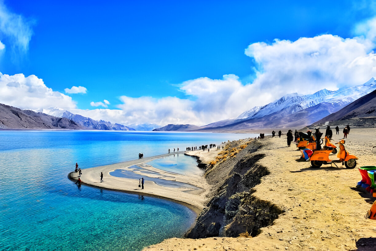 pangong lake ladakh
