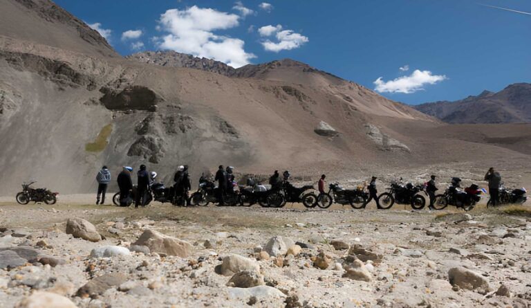 ladakh motorcycle tours for foreigners